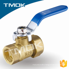 brass male threaded connection and sanface sand blasting natural brass ball valve